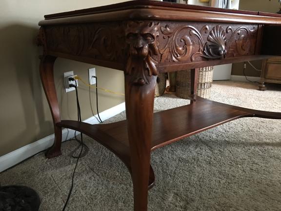 Maple Partners desk with Protective Pad