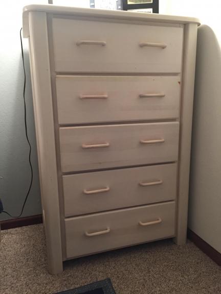 White oak bunk beds
