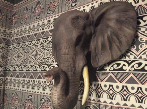 Safari Elephant sconce