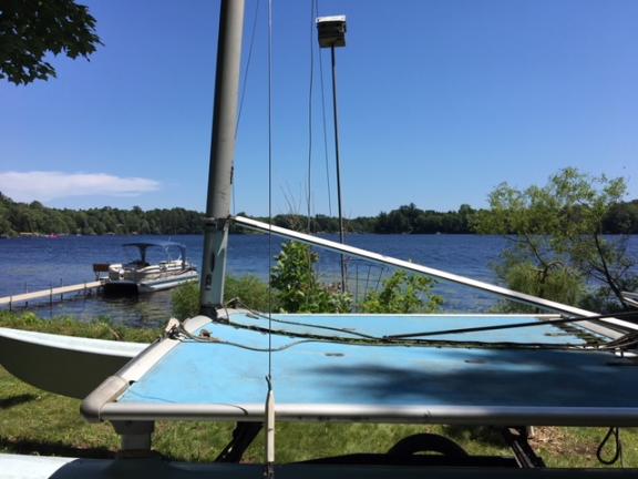 1979 Hobie Cat 16' Catamaran with Trailer