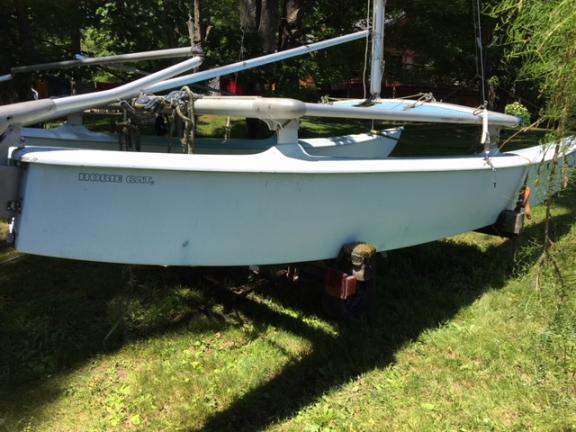 1979 Hobie Cat 16' Catamaran with Trailer