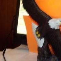 AMERICAN BALD EAGLE BIRD SCULPTURE FIGURINE STATUE LARGE 13 3/4" TALL for sale in Rensselaer IN by Garage Sale Showcase member goofy1027@att.net, posted 09/08/2018