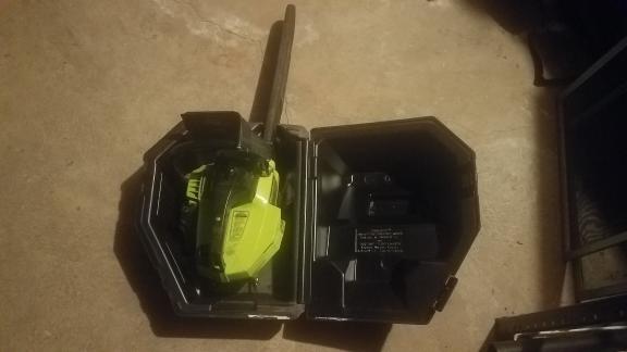 16 inch Poulin Chainsaw and Case for sale in Willard OH